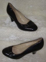Naturalizer N5 Comfort Burton  Black Patent Leather  Heel Pumps Size US 8.5 - £15.66 GBP