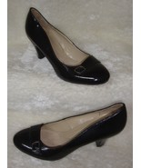 Naturalizer N5 Comfort Burton  Black Patent Leather  Heel Pumps Size US 8.5 - $26.80 CAD