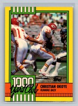 Christian Okoye #2 1990 Topps Kansas City Chiefs 1000 Yard Club - £1.59 GBP