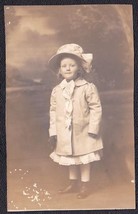 Cyrena Martin Lyman RPPC Photo Postcard of Little Girl - New Haven CT (1906) - £13.98 GBP