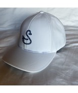 Swannies Golf Hat Snap Back Adjustable White Cap - $27.06