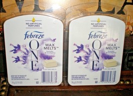 Febreze One Lavender &amp; Eucalyptus Scent 2 Packs 6 Soy Wax Melts = 12 Total Tarts - £13.98 GBP