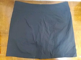 Royal Robbins Black Nylon Hiking Skort Stretch Outdoors Athletic Size 16 - $14.95