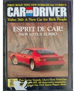 Car &amp; Driver Magazine Lotus Turbo Porsche 944S June 1988 Vintage Adverti... - £9.23 GBP