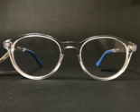 Kensie Girl Kinder Brille Rahmen Fly CR Blau Transparent Rund Voll Rim 4... - $46.38