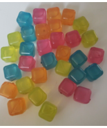 Pack of 32 Reusable Plastic Ice Cubes - £11.14 GBP