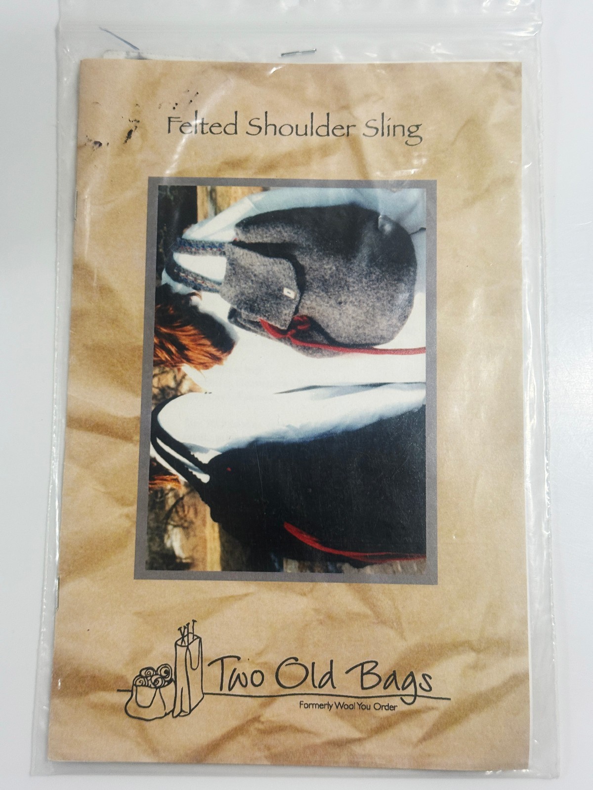 Two Old Bags (formerly Wool You Order) Felted Shoulder Sling Pattern 2003 - $5.93