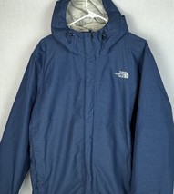 The North Face Jacket HyVent Lightweight Full Zip Rain Hooded Blue Men’s XL - £39.22 GBP