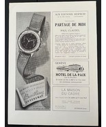 1940s Original Magazine Ad page - Breitling, Lausanne, Geneva, Switzerland - $366.76 MXN