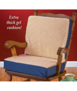 Orthopedic Gel Support Cushion Dual Comfort Office Chair Seat Relieves B... - $49.49