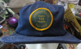 Vintage USA made Baughman Tile Co Poly-Drain 106 years Patch Hat Cap - £7.52 GBP