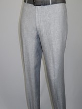 Men's ENZO 100% Linen Spring Summer Suit Light Weight Breathable E58302-4 Gray image 6