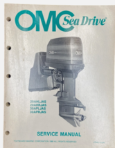 1988 OMC Sea Drive 20AHLJAS/AHRJAS 30APJAS/APRJAS Service Manual P/N 507710 - $8.89