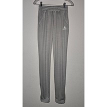 adidas Climalite Gray Athletic Pants Zippered Ankles Size XS READ - £13.97 GBP