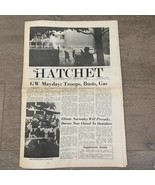 The Hatchet May 4, 1971 GEORGE WASHINGTON UNIV. Newspaper Tear Gas Prote... - $60.00