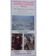 VintageThe Big Bend &amp; Copper Canyon Trail U.S. Highway 67 Brochure  - $8.21 CAD