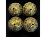 Oxidized Gold Metal Bead 23x27mm - 1 Bead - $2.95