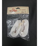Tallinas Doll Shoes White Ballet Shoes Style 147-A Size 3 Accessory - $92.91 MXN