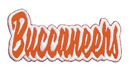 Tampa Bay Buccaneers Text Super Bowl Football Embroidered Iron on Patch - $9.84