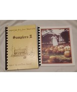 2 VTG Cook Books The Pumpkin Patch  &amp; Samplers 2  A Book Of Favorite Rec... - $12.86