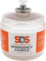 6 Pack 115 Hours Candle Safe Clean-Burning Odorless&amp;Smokeless Emergency Long Use - £55.47 GBP