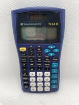 Texas Instruments TI-34 II Solar Calculator, Blue. - £10.39 GBP