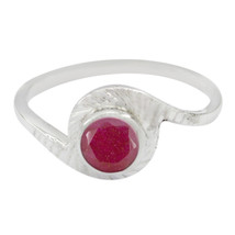 Bijoux artisanaux Indian Ruby Vintage Rings For Birthday Gift AU - £15.40 GBP