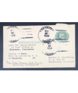 1936 Ebenezer Tennessee Post Office Last Day Cancellation Postal Card Po... - £71.95 GBP