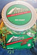 Thin MINTS/ Tootsie Roll, Andes Crème De Menthe Individually Wrapped, 240 Count - $26.73
