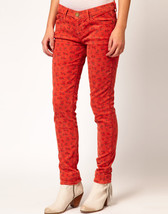 Current  Elliott Ankle Skinny Jean In Poppy Ditsy Blossom Print SZ 29-NWT - £105.61 GBP