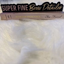 Too Faced Ultra Slim Brow Pencil Soft Brown 0.002 oz FULL SIZE {FREE SHI... - $17.30