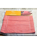 Our Table Table Runner Locklin Red 14” X 90” Linen Blend Modern Vintage ... - $69.18