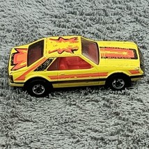 VINTAGE Hot Wheels 1979 Yellow Ford Mustang Hong Kong Has Wear - £5.41 GBP