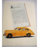 1941 Color Ad Oldsmobile Eight With Hydra-Matic Drive - $13.69 CAD