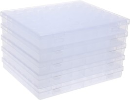 56 Grid Grids Plastic Nail Art Storage Box Bead Beads Organizer Container 5 PACK - £11.03 GBP