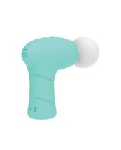 MASSAGER MINI POCKET PURR WILD POP VIBE 10 MODES WATERPROOF RECHARGEABLE AQUA - €33,05 EUR
