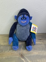 Kohls Cares Eric Carle 9&quot; Blue Gorilla Stuffed Plush Zoo Animal Ape Monkey 2021 - £10.33 GBP