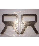 2 X 4 Target Stand Brackets Set Of (2) 3/8" Steel - $23.08