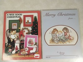 Christmas Cross Stitch Booklets A Wee Good Christmas & Merry Christmas From CS1 - $7.19