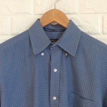 Bobby Jones long sleeve button front collar shirt Men’s Size M Medium - £23.79 GBP