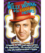 Willy Wonka and the Chocolate Factory Recipe Photo Image Tin Sign Poster... - £5.46 GBP