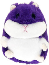 Petsport Tiny Tots Fat Hamster Plush Dog Toy Purple 1 count Petsport Tin... - $15.04