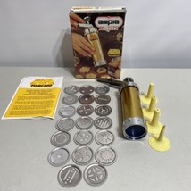 Vintage Cookie Press Biscuits Marcato Amp is Biscuits Made in Italy Never Used - £26.29 GBP