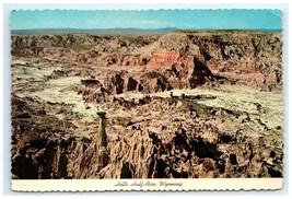 Vintage Hells Half Acre Casper Wyoming WY Landscape Postcard - $5.95
