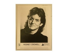 Rodney Crowell Presser Kit Avec Photo - $37.32 CAD