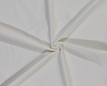 Coldgear Wickaway White Poly Cotton Spandex Stretch Fabric By the Yard D... - $9.97