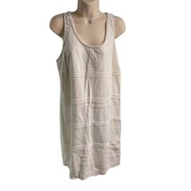 Womens Old Navy Sleeveless Mini Dress Cream Size Medium c - $22.99