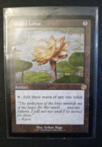 Gilded Lotus The Brothers War - Retro Art - Artifact Rare - £2.23 GBP