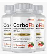 3 Pack CarboFix Carbohydrate Management by Gold Vida, Maximum Strength - $1,462.20 MXN