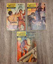LOT OF 3 Vtg Classics Illustrated Comic books (#18, 110, 134) - $24.99